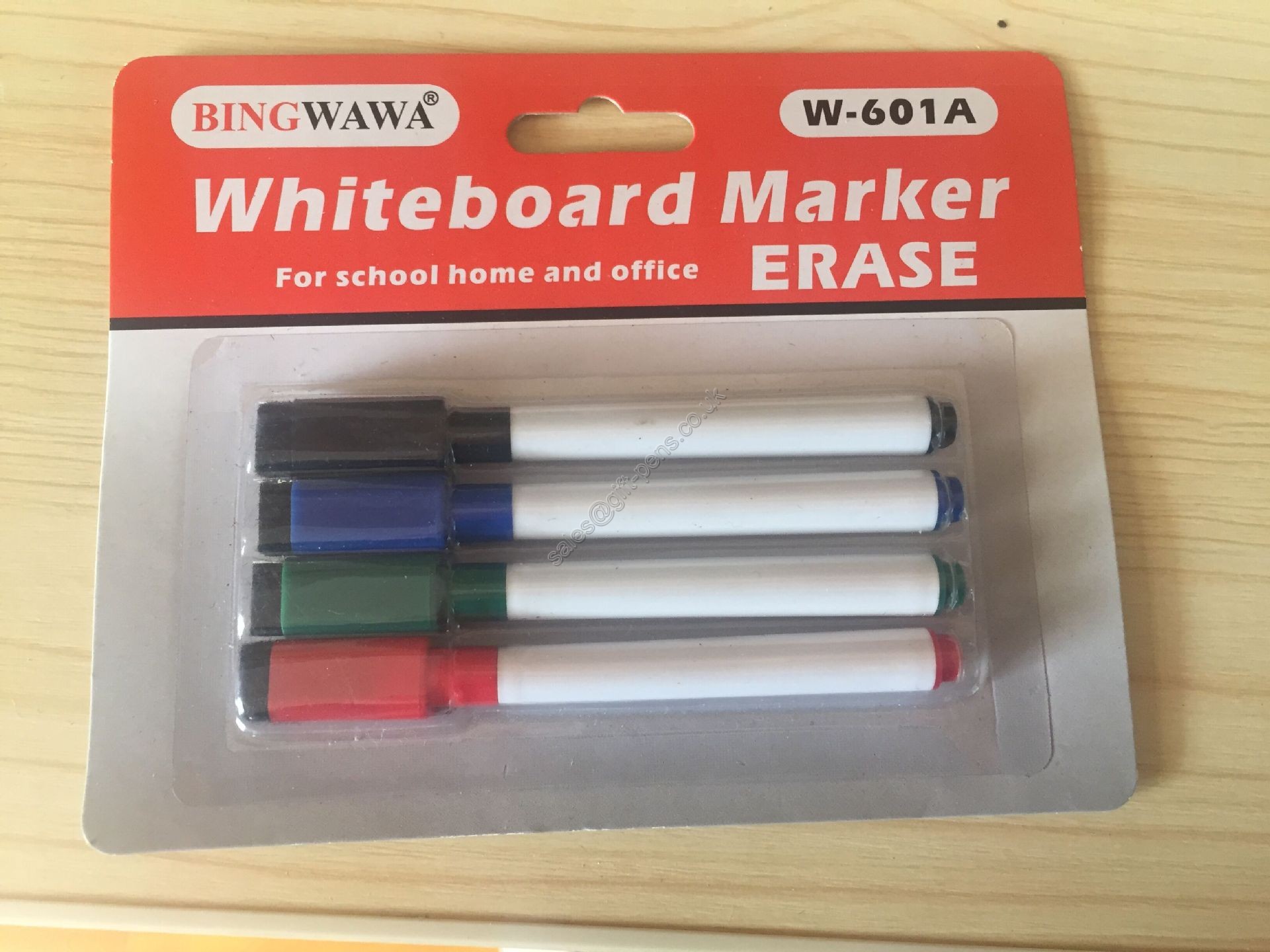 dollar store sell office use blister card whiteboard marker pen set