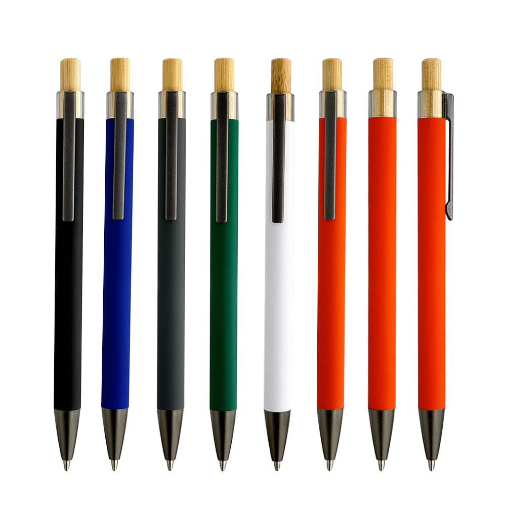 bamboo Push aluminum gift pen